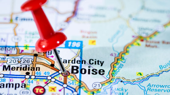 Boise ID Map