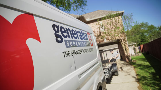 Generator Supercenter van - Generator Business for sale San Diego